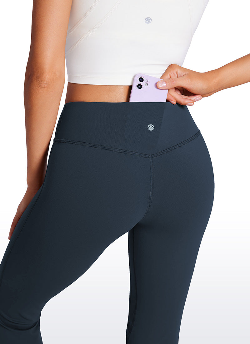 CRZ YOGA Womens Butterluxe Low Rise Flare Leggings 32
